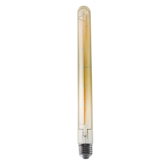LED FILAMENT E27 DIM T30 AMBER 300mm 6W 2700K 230V AC 760LM RA80 LED FILAMENT E27 DIM T30 AMBER 300mm 6W 2700K 230V AC 760LM RA80