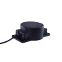 ^PLASTIC ABS TRANSFORMER 105W IP68 230V–12V AC (80% POWER)