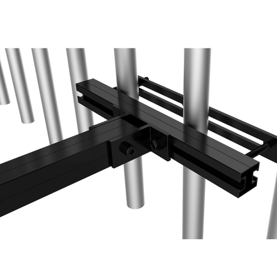ALUMINUM BALCONY BRACKET BLACK COLOR FOR TS800W