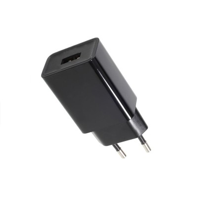 USB ADAPTOR BLACK 230VAC (0.45A) / 5VDC (1A) USB ADAPTOR BLACK 230VAC (0.45A) / 5VDC (1A)