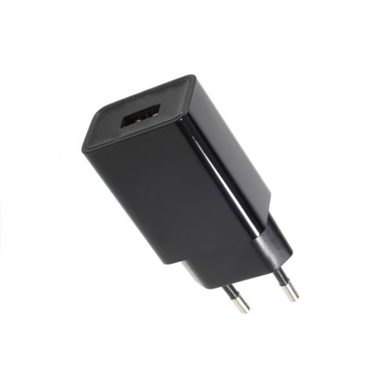 USB ADAPTOR BLACK 230VAC (0.45A) / 5VDC (1A) USB ADAPTOR BLACK 230VAC (0.45A) / 5VDC (1A)
