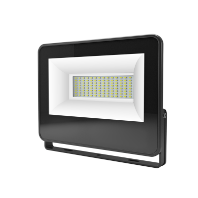 BLACK LED SMD FLOOD LUMINAIRE IP66 100W 4000K 10400Lm 230V AC RA80 BLACK LED SMD FLOOD LUMINAIRE IP66 100W 4000K 10400Lm 230V AC RA80