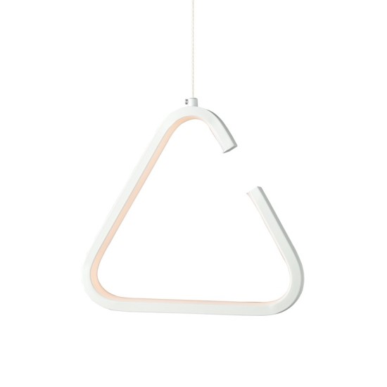 ^ΚΡΕΜΑΣΤΟ Φ/Σ LED 7W 3000K 725LM ΛΕΥΚΟ ΜΕΤΑΛΛΙΚΟ 23X11XH128CM EUCLID2