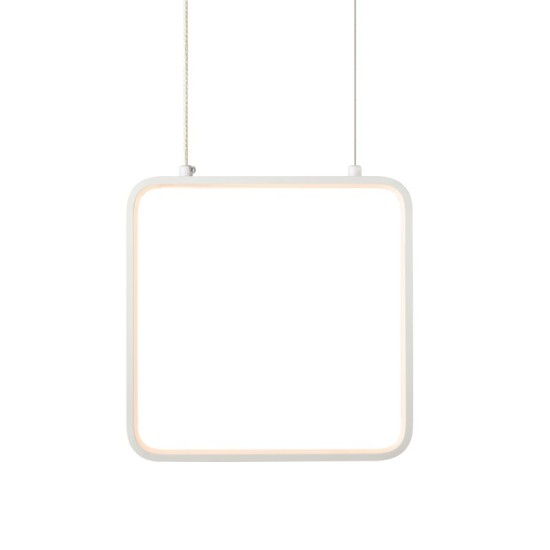 ^ΚΡΕΜΑΣΤΟ Φ/Σ LED 9W 3000K 870LM ΛΕΥΚΟ ΜΕΤΑΛΛΙΚΟ 22X11XH129CM SYMETRIA