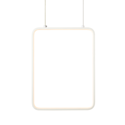 ^ΚΡΕΜΑΣΤΟ Φ/Σ LED 15W 3000K 1390LM ΛΕΥΚΟ ΜΕΤΑΛΛΙΚΟ 26X14XH142CM SYMETRIA