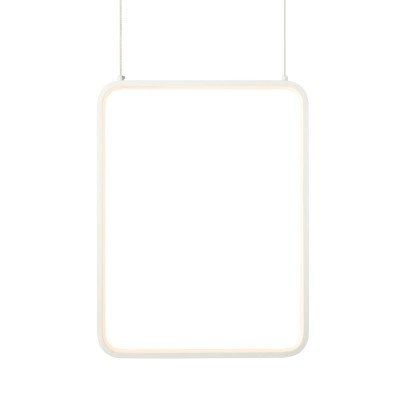 ^ΚΡΕΜΑΣΤΟ Φ/Σ LED 19W 3000K 1820LM ΛΕΥΚΟ ΜΕΤΑΛΛΙΚΟ 36X14XH1520CM SYMETRIA