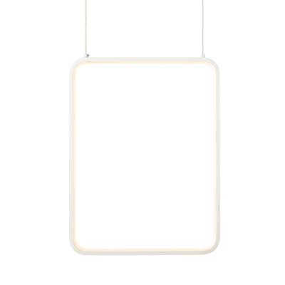 ^ΚΡΕΜΑΣΤΟ Φ/Σ LED 19W 3000K 1820LM ΛΕΥΚΟ ΜΕΤΑΛΛΙΚΟ 36X14XH1520CM SYMETRIA