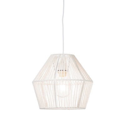 ΚΡΕΜΑΣΤΟ Φ/Σ 1ΧΕ27 ΣΧΟΙΝΙ ΛΕΥΚΟ Φ30ΧΗ120CM PERU