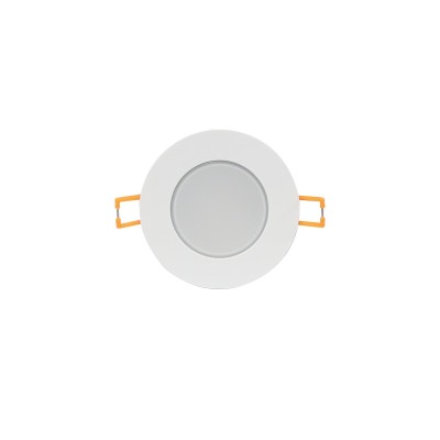 LED SPOT IP65 WHITE ROUND 5W 3.000K 230V AC 400Lm 120° Ra80