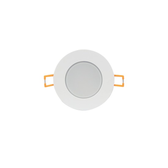 LED SPOT IP65 WHITE ROUND 5W 3.000K 230V AC 400Lm 120° Ra80