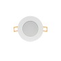 LED SPOT IP65 WHITE ROUND 8W 3.000K 230V AC 640Lm 120° Ra80