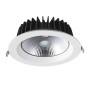 LED WHITE RECESSED DOWNLIGHT 40W 4000K 5000Lm 100° 230V AC Ra80 Φ230*77MM 5YRS
