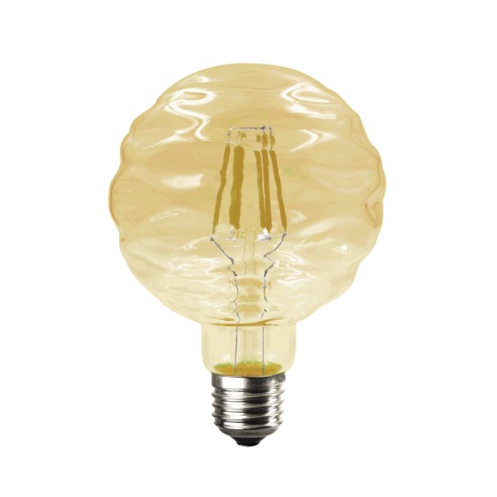 LED E27 WAFT AMBER DIM 6W 2700K 230V AC 680LM RA80 LED COG