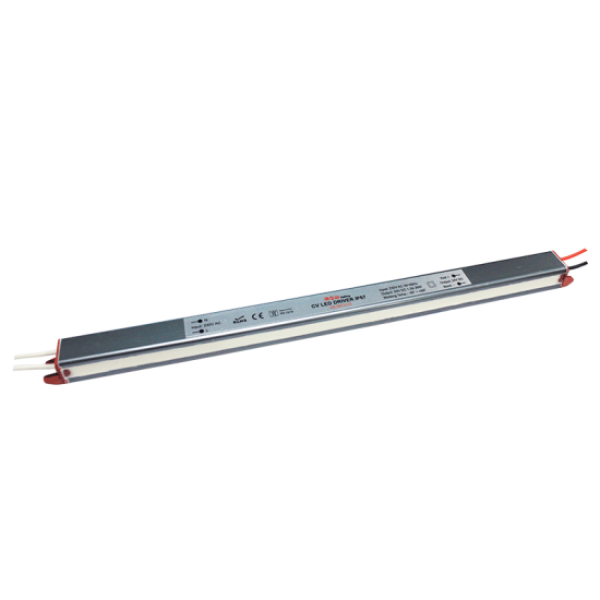 ^LINEAR METAL CV LED DRIVER 36W 230V AC-24V DC 1.5A IP67 WITH CABLES