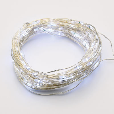 20 LED   ΨΥΧΡΟ ΛΕΥΚΟ ΑΣΗΜΙ ΚΑΛΩΔ COPPER & ΜΠΑΤΑΡ 2xAA IP20 2m+10cm 1.2W 20 LED   ΨΥΧΡΟ ΛΕΥΚΟ ΑΣΗΜΙ ΚΑΛΩΔ COPPER & ΜΠΑΤΑΡ 2xAA IP20 2m+10cm 1.2W