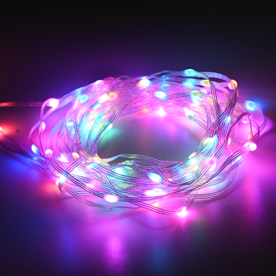 200RGB LED SMART STRING CONNECTABLE, 20m, USB, REMOTE&APP, IP44, 3m ΚΑΛΩΔ ΤΡΦ 200RGB LED SMART STRING CONNECTABLE, 20m, USB, REMOTE&APP, IP44, 3m ΚΑΛΩΔ ΤΡΦ