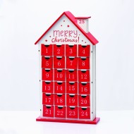 WOODEN CALENDAR WITH DRAWERS 24*7,5*42,5cm