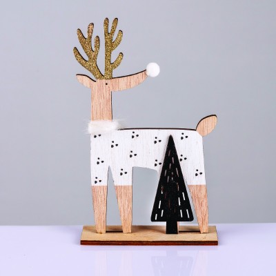 WOODEN DEER WITH TREE ΔΙΑΚΟΣΜΗΤΙΚΟ ΜΟΤΙΦ 20*4*12cm WOODEN DEER WITH TREE ΔΙΑΚΟΣΜΗΤΙΚΟ ΜΟΤΙΦ 20*4*12cm