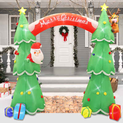 INFLATABLE 2 XMAS TREES ARCH 40 LED ΛΑΜΠ.ΑΝΤΑΠ.(12V) CW ΣΤΑΘΕΡΟ IP44 225*92*180cm 2m ΚΑΛ INFLATABLE 2 XMAS TREES ARCH 40 LED ΛΑΜΠ.ΑΝΤΑΠ.(12V) CW ΣΤΑΘΕΡΟ IP44 225*92*180cm 2m ΚΑΛ