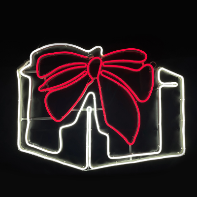 GIFT BOX 700DOUBLE NEON LED ΜΟΤΙΦ 8,5m ΛΕΥΚΟ & ΚΟΚΚΙΝΟ ΣΤΑΘΕΡΟ  IP65 133*30cm 1.5m ΚΑΛ. GIFT BOX 700DOUBLE NEON LED ΜΟΤΙΦ 8,5m ΛΕΥΚΟ & ΚΟΚΚΙΝΟ ΣΤΑΘΕΡΟ  IP65 133*30cm 1.5m ΚΑΛ.