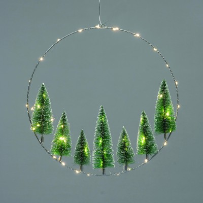 WREATH TREES ΔΙΑΚΟΣΜ ΚΡΕΜΑΣΤΟ 50 LED ΛΑΜΠ ΘΕΡΜΑ ΜΠΑΤ 3ΧΑΑ (ΔΕΝ ΣΥΜΠ) IP20  ΔΙΑΜ:40cm 30cm ΚΑΛ WREATH TREES ΔΙΑΚΟΣΜ ΚΡΕΜΑΣΤΟ 50 LED ΛΑΜΠ ΘΕΡΜΑ ΜΠΑΤ 3ΧΑΑ (ΔΕΝ ΣΥΜΠ) IP20  ΔΙΑΜ:40cm 30cm ΚΑΛ