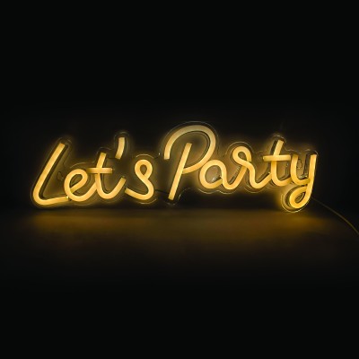 LET'S PARTY 125 NEON LED ΛΑΜΠ USB ΚΑΛ 2m ΘΕΡΜΟ IP20 41*1,6 *13,5cm 2m ΚΑΛ LET'S PARTY 125 NEON LED ΛΑΜΠ USB ΚΑΛ 2m ΘΕΡΜΟ IP20 41*1,6 *13,5cm 2m ΚΑΛ