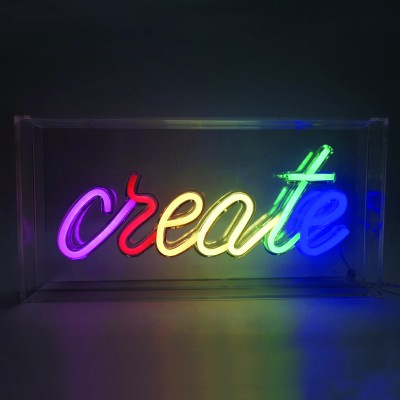 CREATE 90 NEON LED ΛΑΜΠ USB ΚΑΛ 2m ΠΟΛΥΧΡΩΜΑ IP20 30*4,6*15cm CREATE 90 NEON LED ΛΑΜΠ USB ΚΑΛ 2m ΠΟΛΥΧΡΩΜΑ IP20 30*4,6*15cm