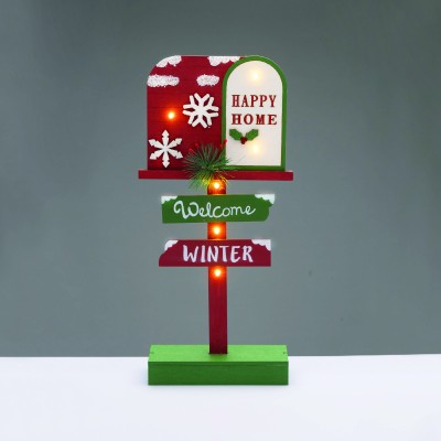 WOODEN XMAS SIGN WELCOME WINTER 6 LED IP20 ΘΕΡΜΑ ΜΠΑΤ 2ΧΑΑΑ ΔΙΑΚΟΣΜΗΤΙΚΟ 18x6x39.5cm WOODEN XMAS SIGN WELCOME WINTER 6 LED IP20 ΘΕΡΜΑ ΜΠΑΤ 2ΧΑΑΑ ΔΙΑΚΟΣΜΗΤΙΚΟ 18x6x39.5cm