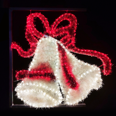 DOUBLE BELLS WITH BOW 468LED ΕΠΙΣΤΗΛ ΣΧΕΔ 13m ΜΟΝΟΚ ΦΩΤΟΣ ΚΟΚΚΙΝ & ΛΕΥΚ ΣΤΑΘ IP65 80x80 cm 1,5m ΚΑΛ DOUBLE BELLS WITH BOW 468LED ΕΠΙΣΤΗΛ ΣΧΕΔ 13m ΜΟΝΟΚ ΦΩΤΟΣ ΚΟΚΚΙΝ & ΛΕΥΚ ΣΤΑΘ IP65 80x80 cm 1,5m ΚΑΛ