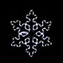SNOWFLAKE 96 LED ΣΧΕΔΙΟ 4m ΜΟΝΟΚΑΝΑΛ ΦΩΤΟΣΩΛ ΨΥΧΡΟ ΛΕΥΚΟ ΜΗΧΑΝΙΣΜΟ FLASH IP44 56cm 1.5m ΚΑΛΩΔ