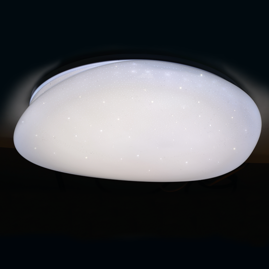 LED ΕΠΙΤ.Φ/Σ 50W STONE COSMOS ΑΚΡΥΛ 4000K 3600LM230V49,5X45,4XH9,8CM STONE