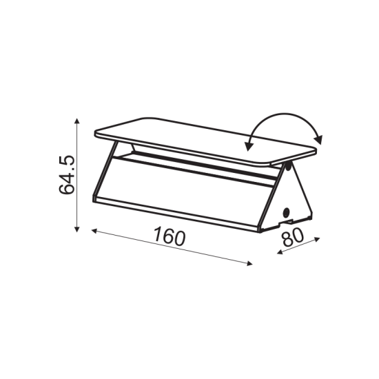 ΕΠΙΤΟΙΧΟ Φ/Σ LED 5W 3000K ΑΛΟΥΜΙΝΙΟ ΜΑΥΡΟ 16X8X5,5CM PYRAMID