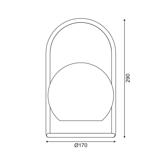 ^ΕΠΙΤΡΑΠΕΖΙΟ Φ/Σ LED 1,2W 3000K IP65 96LM ΑΚΡΥΛΙΚΟ ΕΠΑΝΑΦΟΡΤΙΖΟΜΕΝΟ ΜΕ DIMMER  D17XH29CM EGG