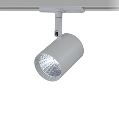 GREY LED TRACK LIGHT 7W 3000K 2WIRES 24° 500LM 230V Ra80 GREY LED TRACK LIGHT 7W 3000K 2WIRES 24° 500LM 230V Ra80