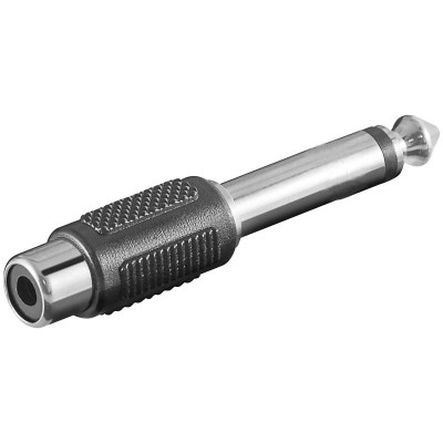 ADAPTOR STEREO 6.35mm / RCA ΘΗΛ