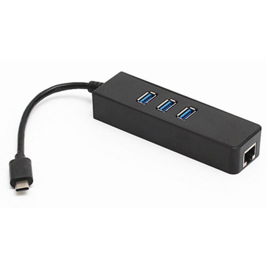 ΜΕΤΑΤΡΟΠΕΑΣ USB TYPE C ΣΕ LAN 1000GBps+ 3xUSB3.0 HQ