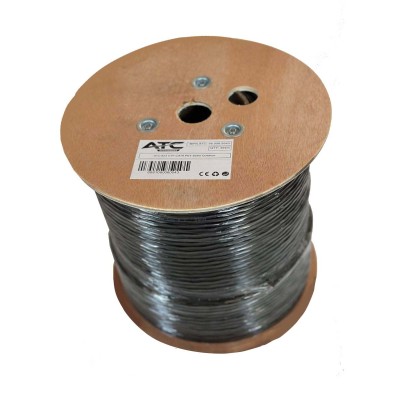  UTP PET CAT6 305m ΜΑΥΡΟ ΕΞΩΤΕΡΙΚΟ