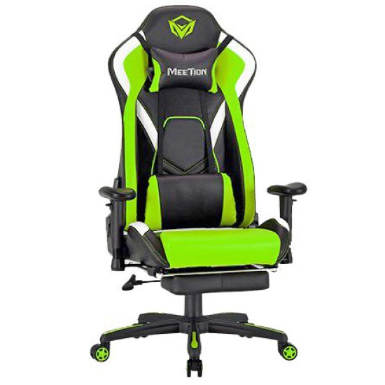 MT-CHR22 Gaming Chair / Black+Green