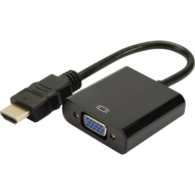 ADAPTOR HDMI ΣΕ VGA 0.2m ADAPTOR HDMI ΣΕ VGA 0.2m