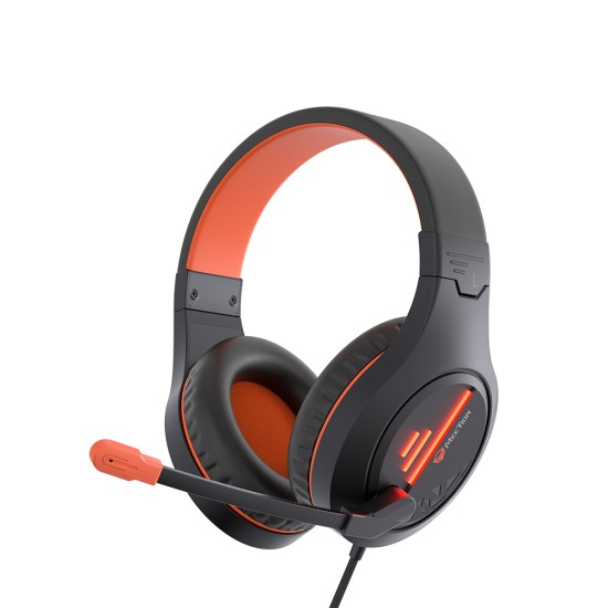 MT-HP021 Gaming Headset Black + Orange