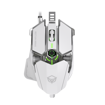 MT-M990S Mechanical Gaming Mouse / White MT-M990S Mechanical Gaming Mouse / White