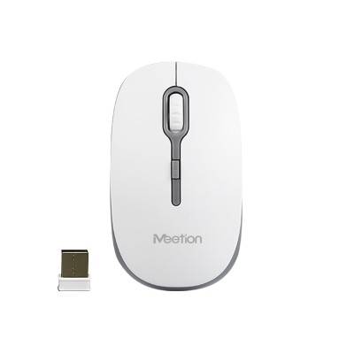 MT-R547 2.4G Wireless Mouse / White+Gray MT-R547 2.4G Wireless Mouse / White+Gray