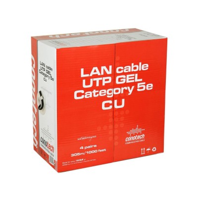 ΚΑΛ. Conotech U/UTP CU CAT5e GEL - PE (305m) Χαλκός