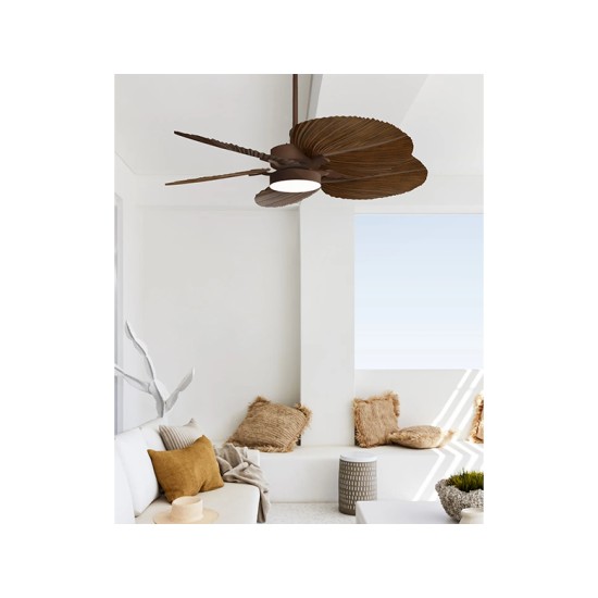 ΑΝΕΜΙΣΤΗΡΑΣ ΟΡΟΦΗΣ  BALI ORB/KOA ME ΦΩΣ Ø132 40W DC,6 ΤΑΧΥΤΗΤΕΣ