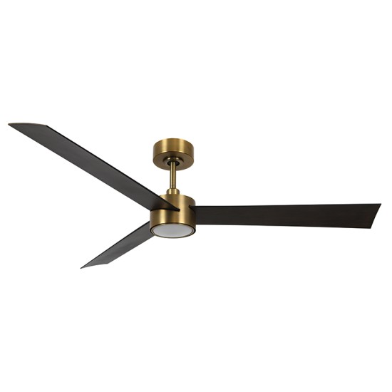 ΑΝΕΜΙΣΤΗΡΑΣ ΟΡΟΦΗΣ  CLIMATE IV  ANTIQUE BRONZE/WALNUT 35W DC ,3 ΠΤΕΡΥΓΙΑ,6 ΤΑΧΥΤΗΤΕΣ, 52