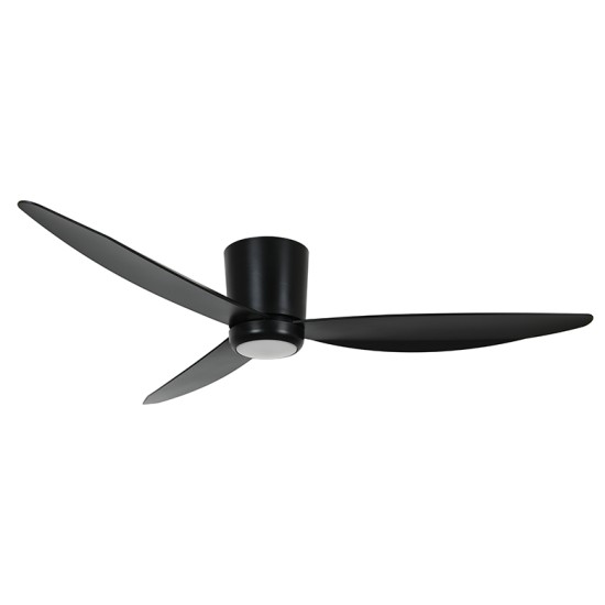 ΑΝΕΜΙΣΤΗΡΑΣ ΟΡΟΦΗΣ ΜΕ ΦΩΣ  ΕΞΩΤΕΡ.ΧΩΡΟΥ ARRAY 35W DC ,3 ΠΤΕΡΥΓΙΑ,6 ΤΑΧΥΤΗΤΕΣ ,ΜΑΥΡΟΣ ,Ø137 CM 
