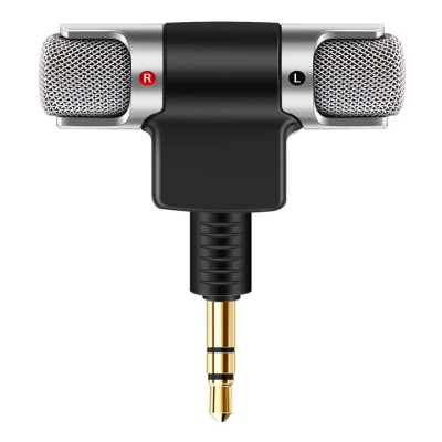 POWERTECH mini μικρόφωνο CAB-J041, stereo, 3.5mm POWERTECH mini μικρόφωνο CAB-J041, stereo, 3.5mm