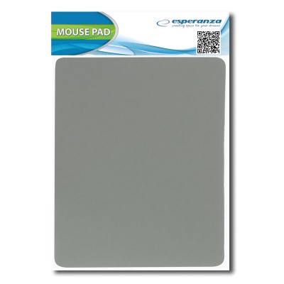 ESPERANZA mouse pad EA145E, 21.5x17.5x0.2cm, γκρι ESPERANZA mouse pad EA145E, 21.5x17.5x0.2cm, γκρι