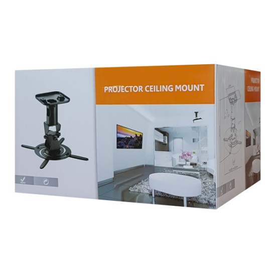 BRATECK Βάση για projectors EPB-2, οροφής, 360° περιστροφή, 15kg BRATECK Βάση για projectors EPB-2, οροφής, 360° περιστροφή, 15kg