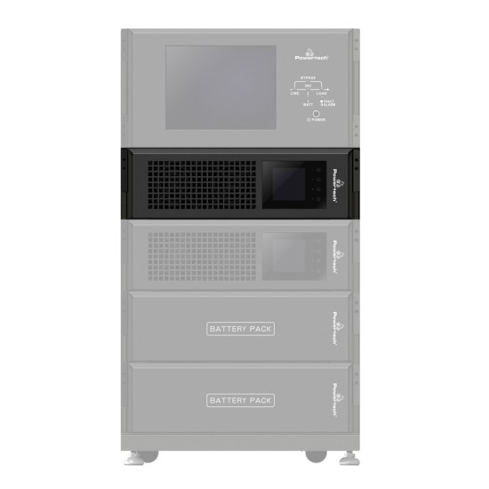 UPS On Line PT-10K3P3P, 10KVA/10KW, 3P/3P, 3U R/T